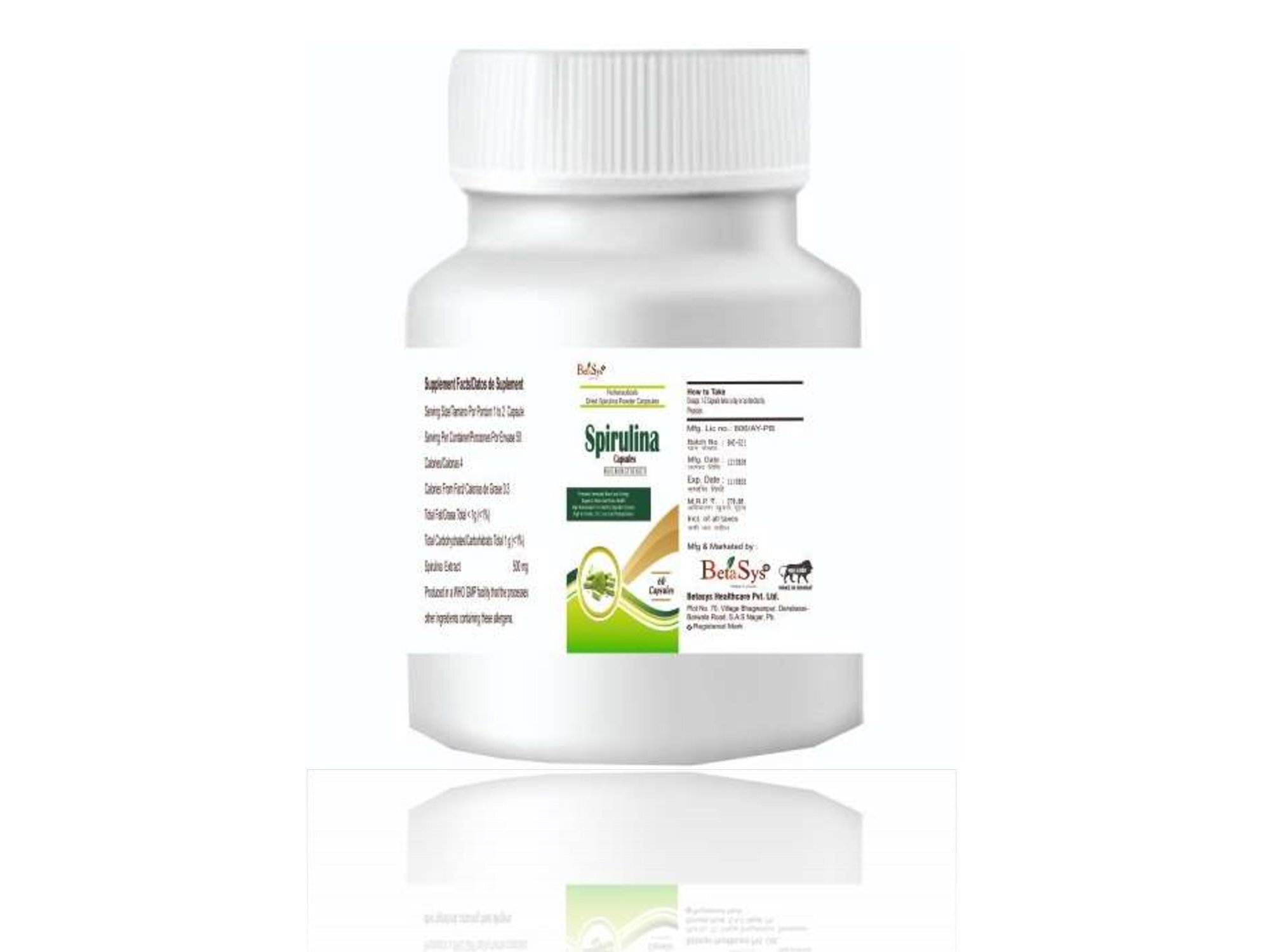 Betasys Spirulina Capsules